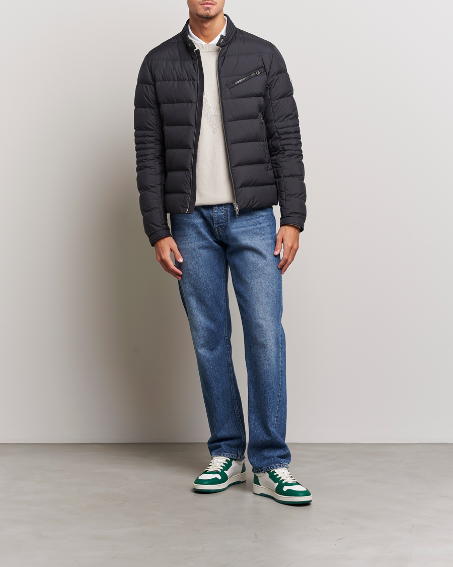 Homme | Manteaux Et Vestes | Moncler | Authie Biker Jacket Black