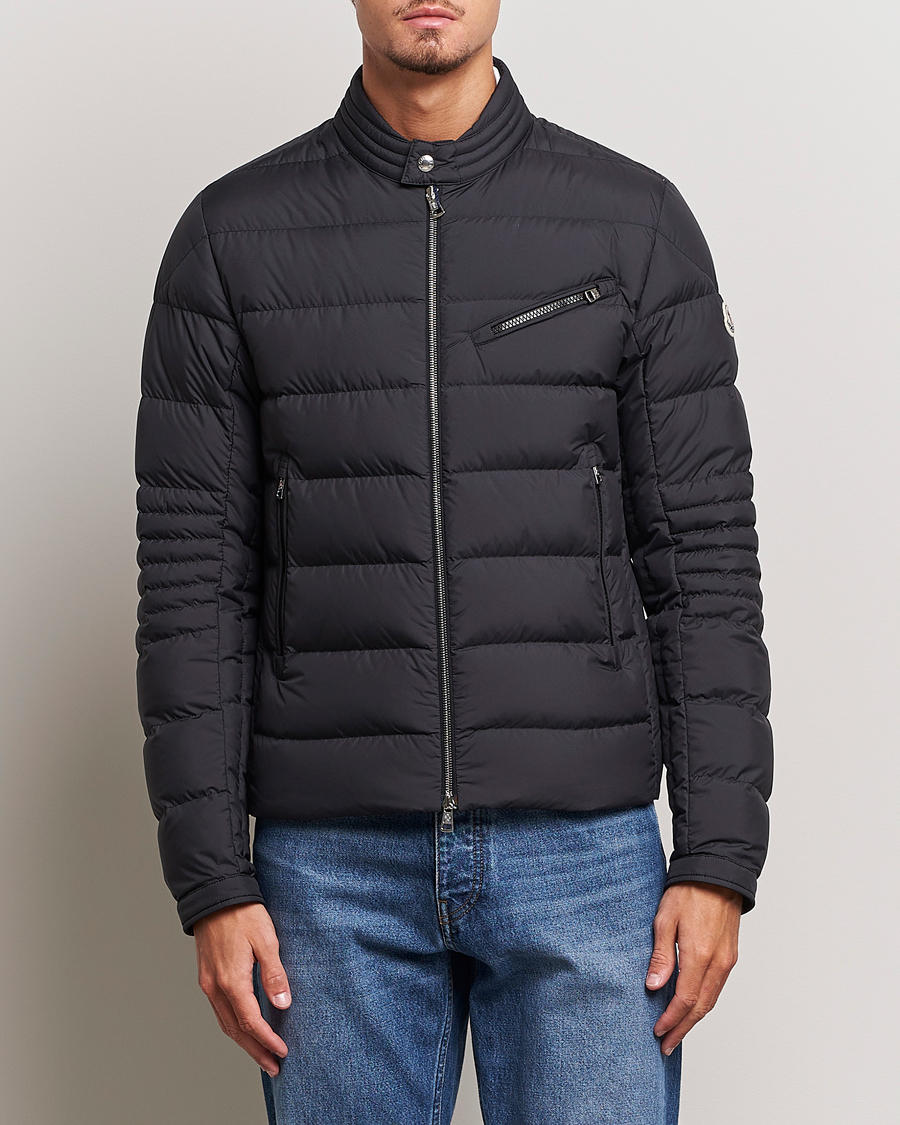 Homme | Manteaux Et Vestes | Moncler | Authie Biker Jacket Black