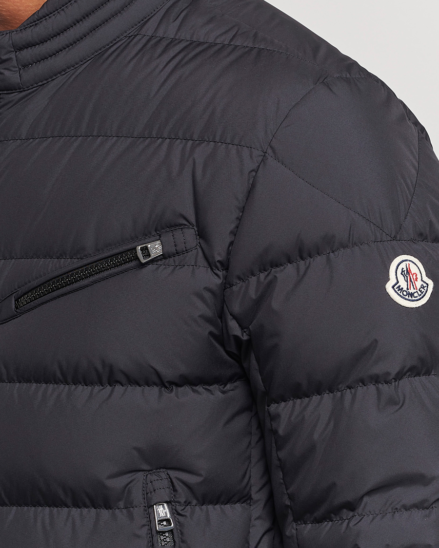 Homme | Manteaux Et Vestes | Moncler | Authie Biker Jacket Black