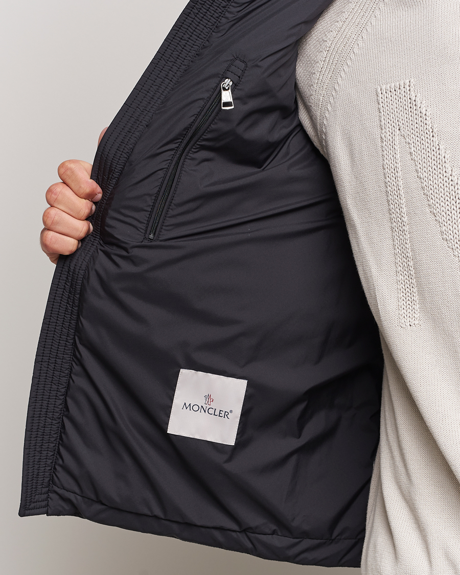 Homme | Manteaux Et Vestes | Moncler | Authie Biker Jacket Black
