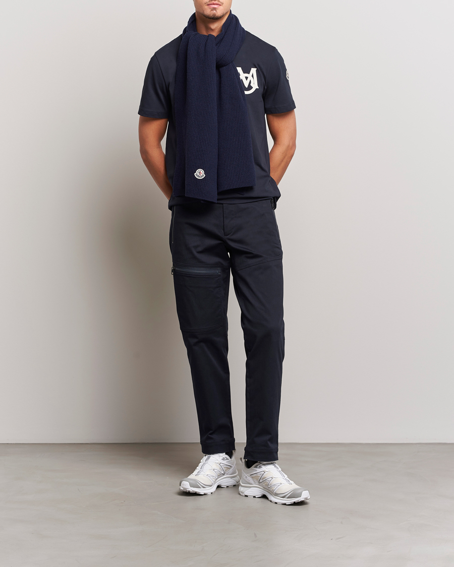Heren | Broeken | Moncler | Technical Zip Trousers Navy