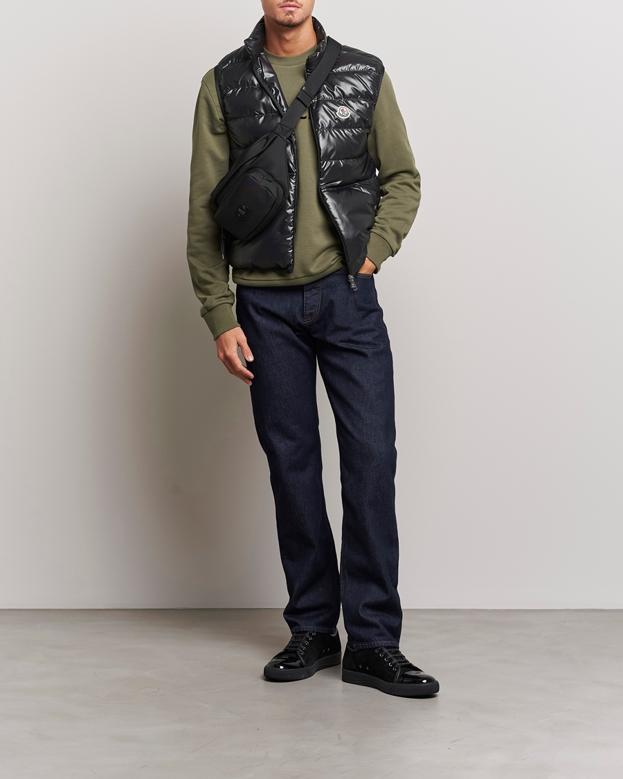 Homme | Pulls Et Tricots | Moncler | Lettering Logo Sweatshirt Olive