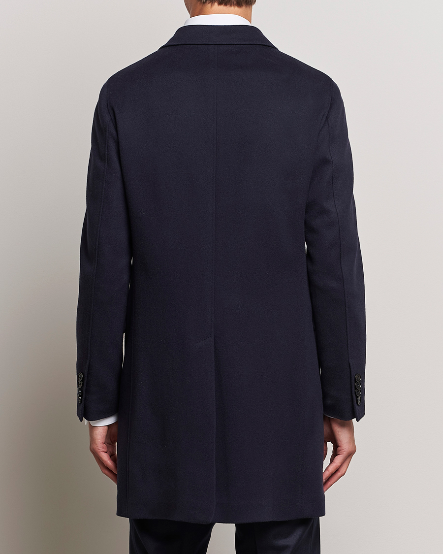 Homme | Manteaux Et Vestes | Zegna | Wool/Cashmere Double Breasted Coat Navy
