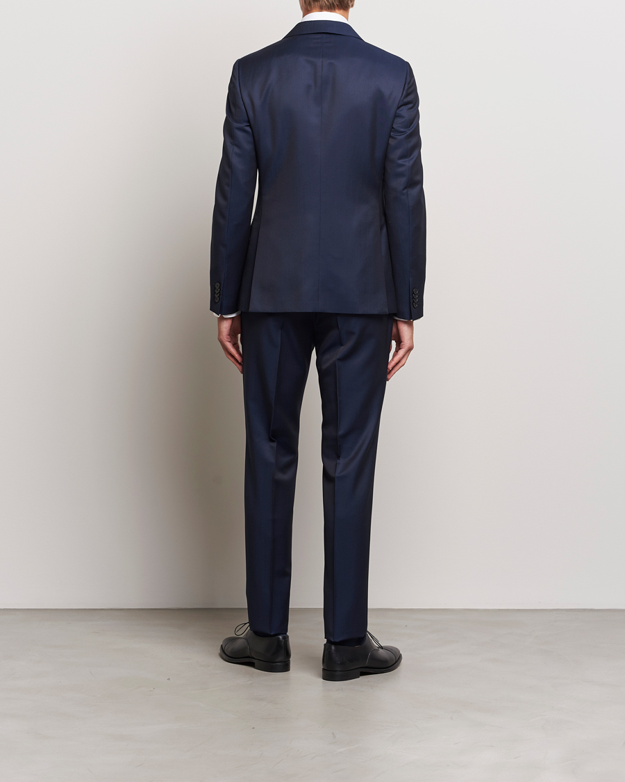 Homme | Costumes | Zegna | Tailored Wool Suit Dark Blue