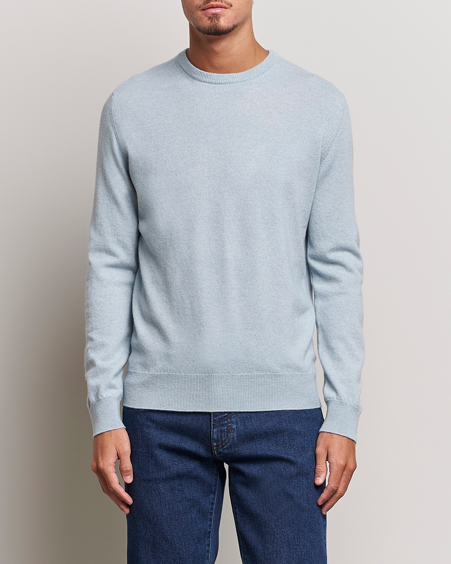 Homme | Pulls Et Tricots | Zegna | Oasi Cashmere Crew Neck Light Blue