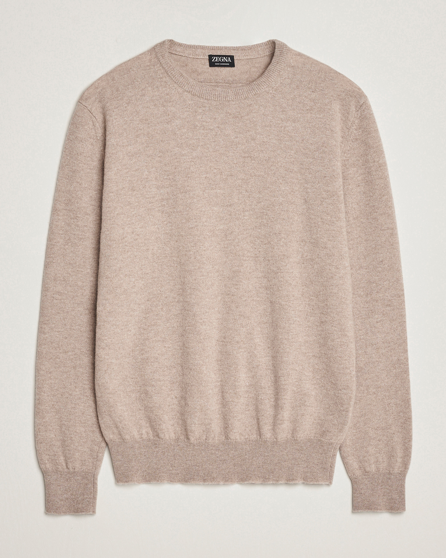 Homme | Pulls Et Tricots | Zegna | Oasi Cashmere Crew Neck Beige