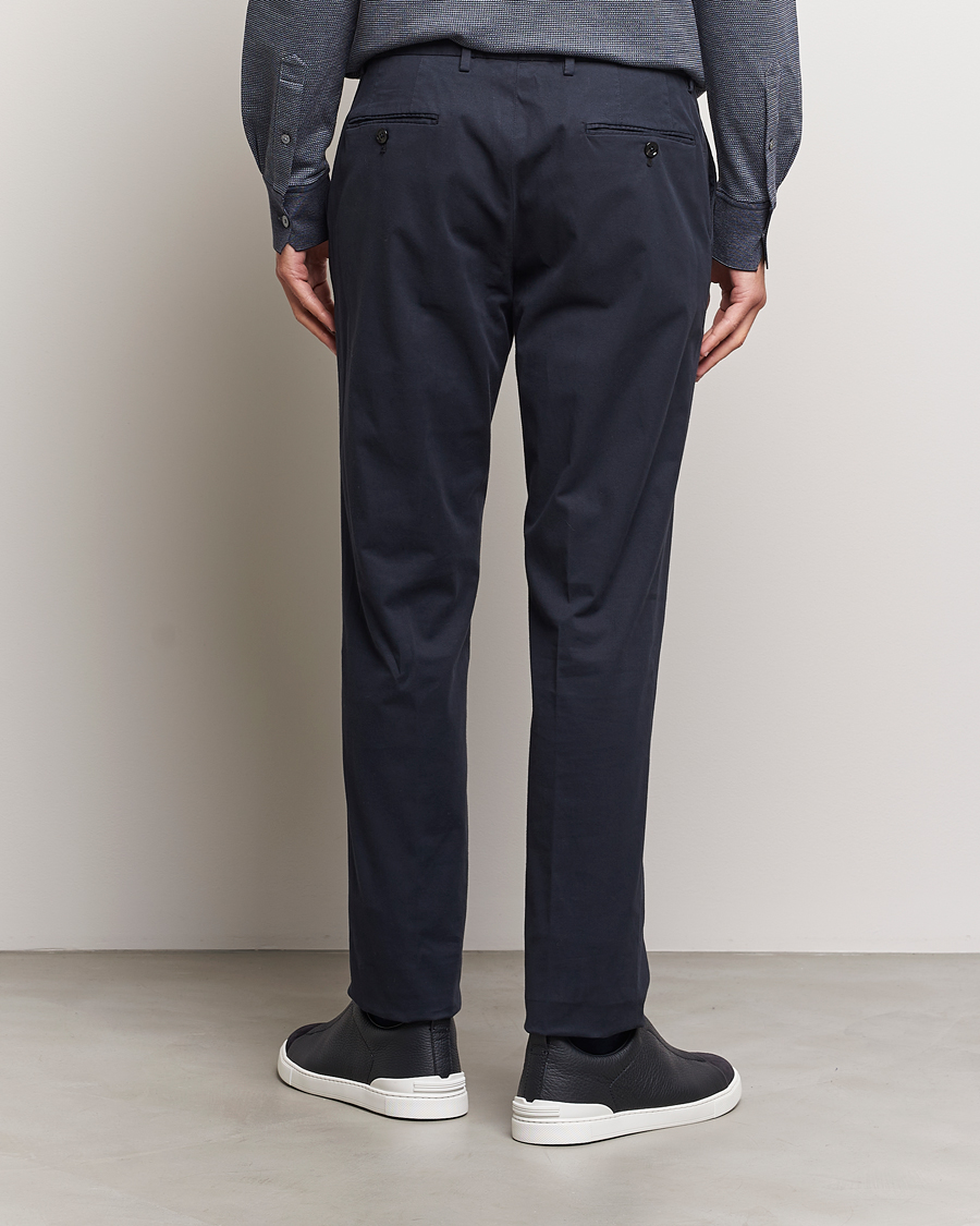 Heren | Broeken | Zegna | Soft Cotton Chinos Navy