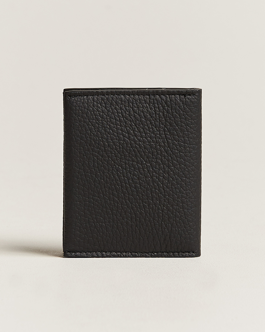 Homme | Zegna Grain Leather Wallet Black | Zegna | Grain Leather Wallet Black
