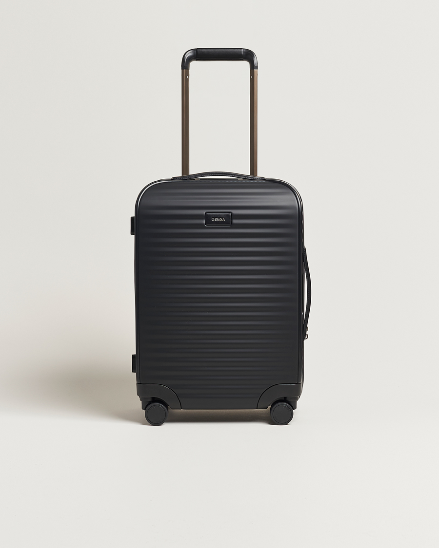Homme | Zegna Leggerissimo Cabin Trolley Black | Zegna | Leggerissimo Cabin Trolley Black