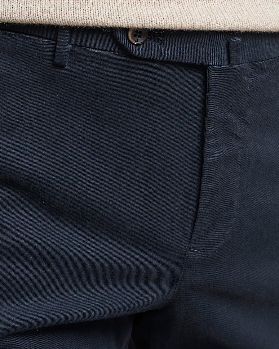 Homme | Pantalons | PT01 | Slim Fit Cotton Stretch Chinos Navy