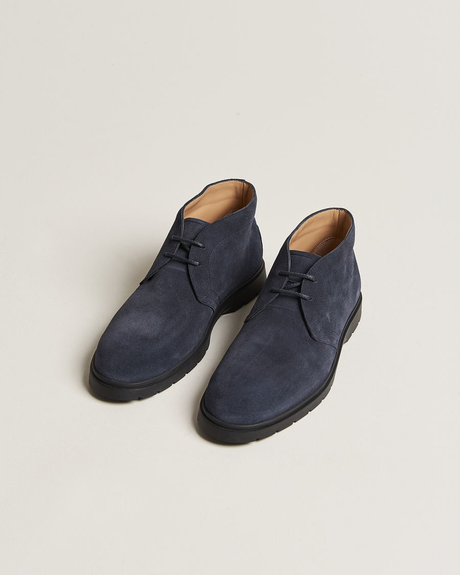 Homme | Tod's Polacchino Chukka Boots Midnight Suede | Tod's | Polacchino Chukka Boots Midnight Suede