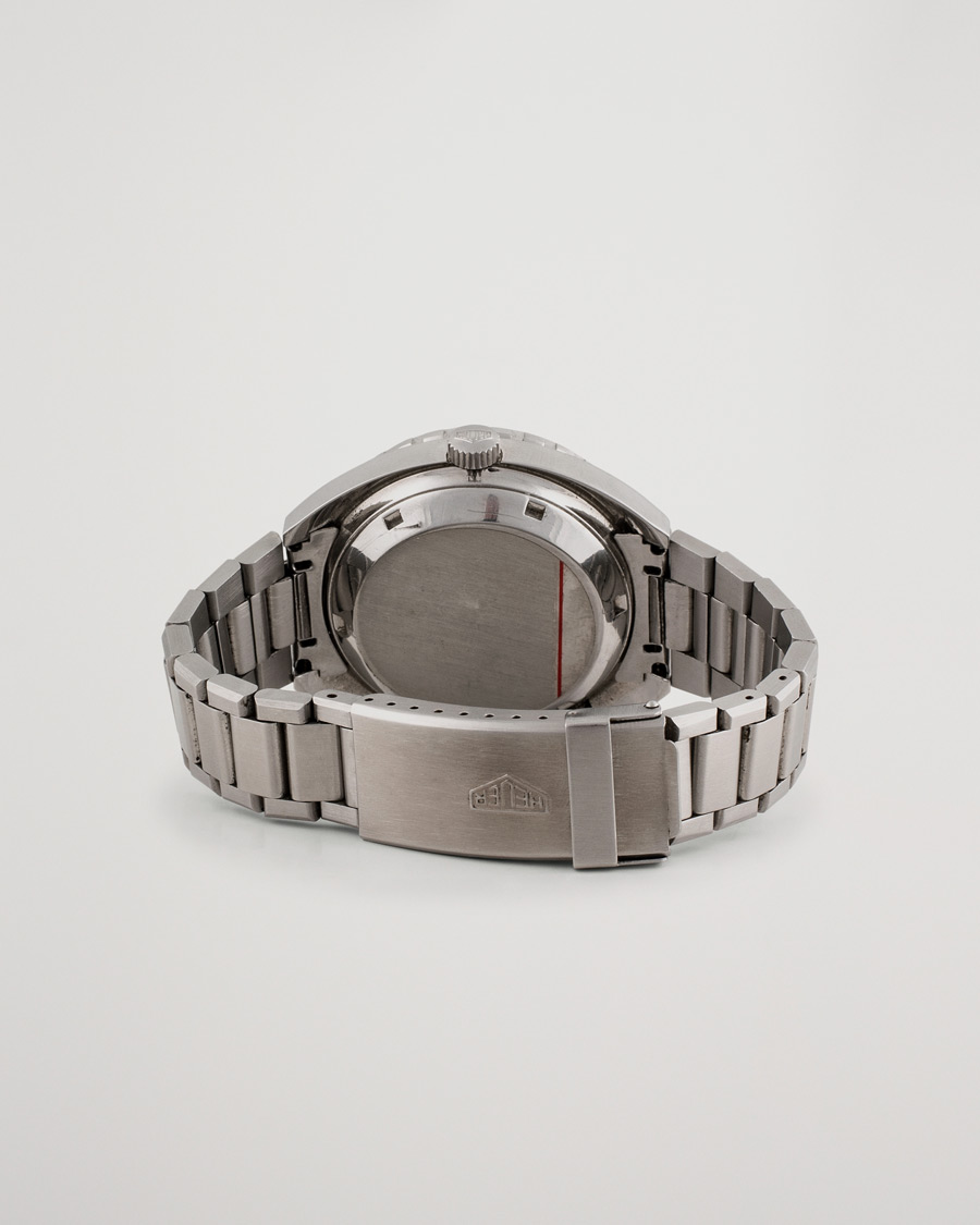 Homme | Heuer Pre-Owned Autavia 11630 Tachymeter Steel Silver | Heuer Pre-Owned | Autavia 11630 Tachymeter Steel Silver