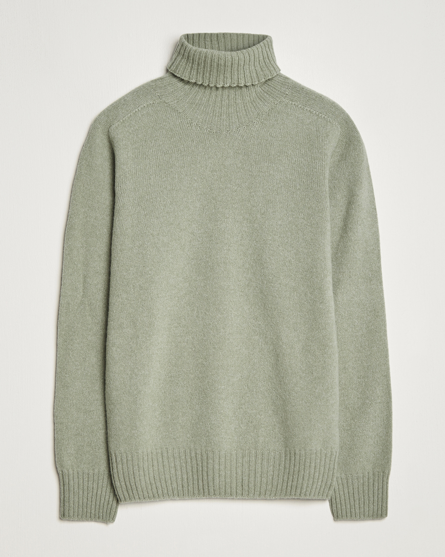 Homme | Pulls Et Tricots | Altea | Wool/Cashmere Crew Neck Rollneck Sage