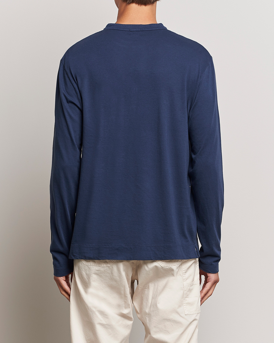 Homme | Pulls Et Tricots | Massimo Alba | Hawai Cotton/Cashmere Henley Navy