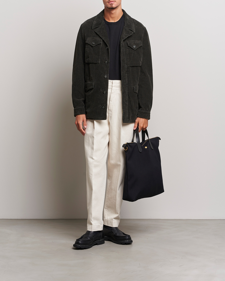 Homme | Manteaux Et Vestes | Massimo Alba | Velvet Corduroy Field Jacket Carob