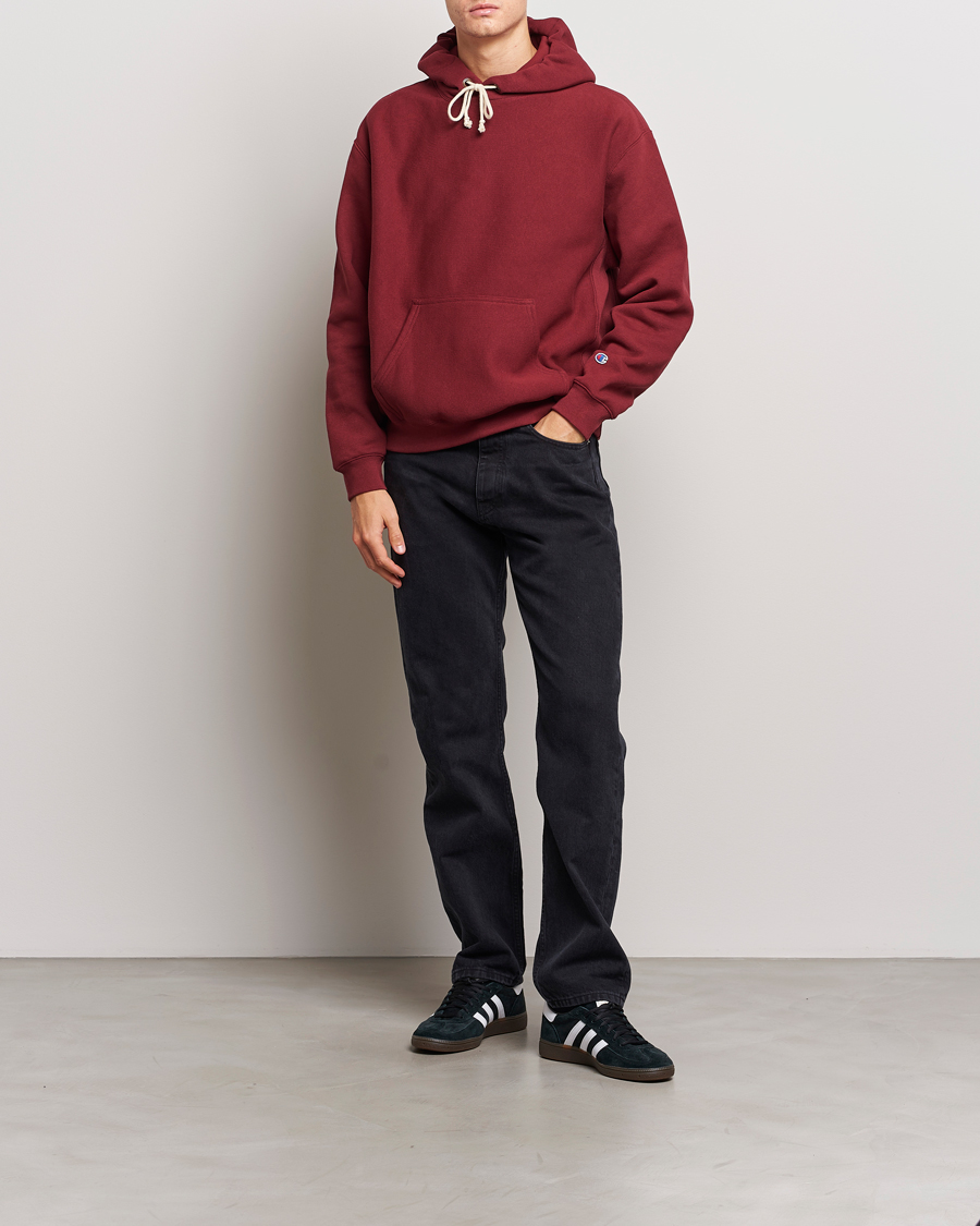 Homme | Pulls Et Tricots | Champion | Reverse Weave Soft Fleece Hoodie Cabernet