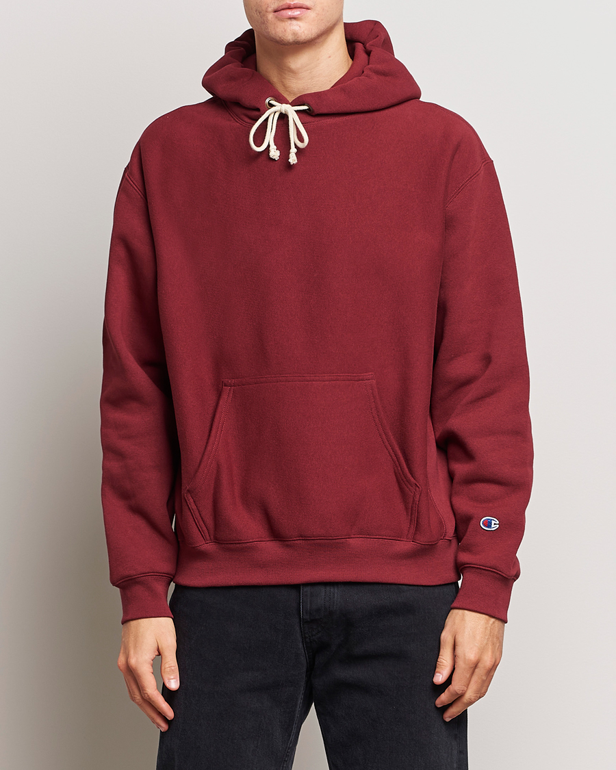 Homme | Pulls Et Tricots | Champion | Reverse Weave Soft Fleece Hoodie Cabernet