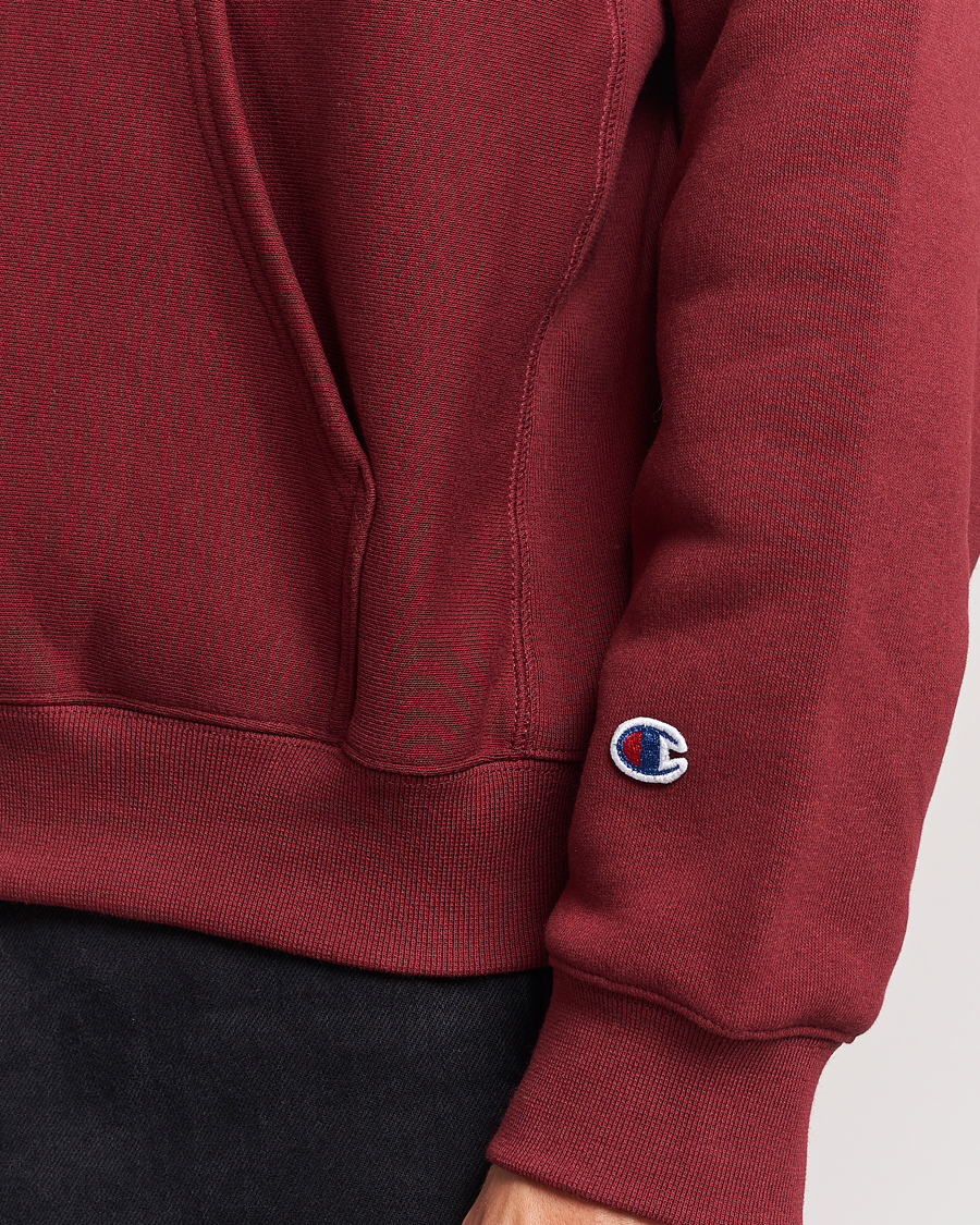 Homme | Pulls Et Tricots | Champion | Reverse Weave Soft Fleece Hoodie Cabernet