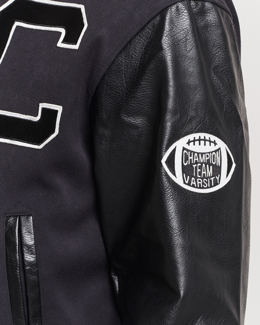 Heren | Jassen | Champion | Archive Varsity Bomber Jacket Black Beauty