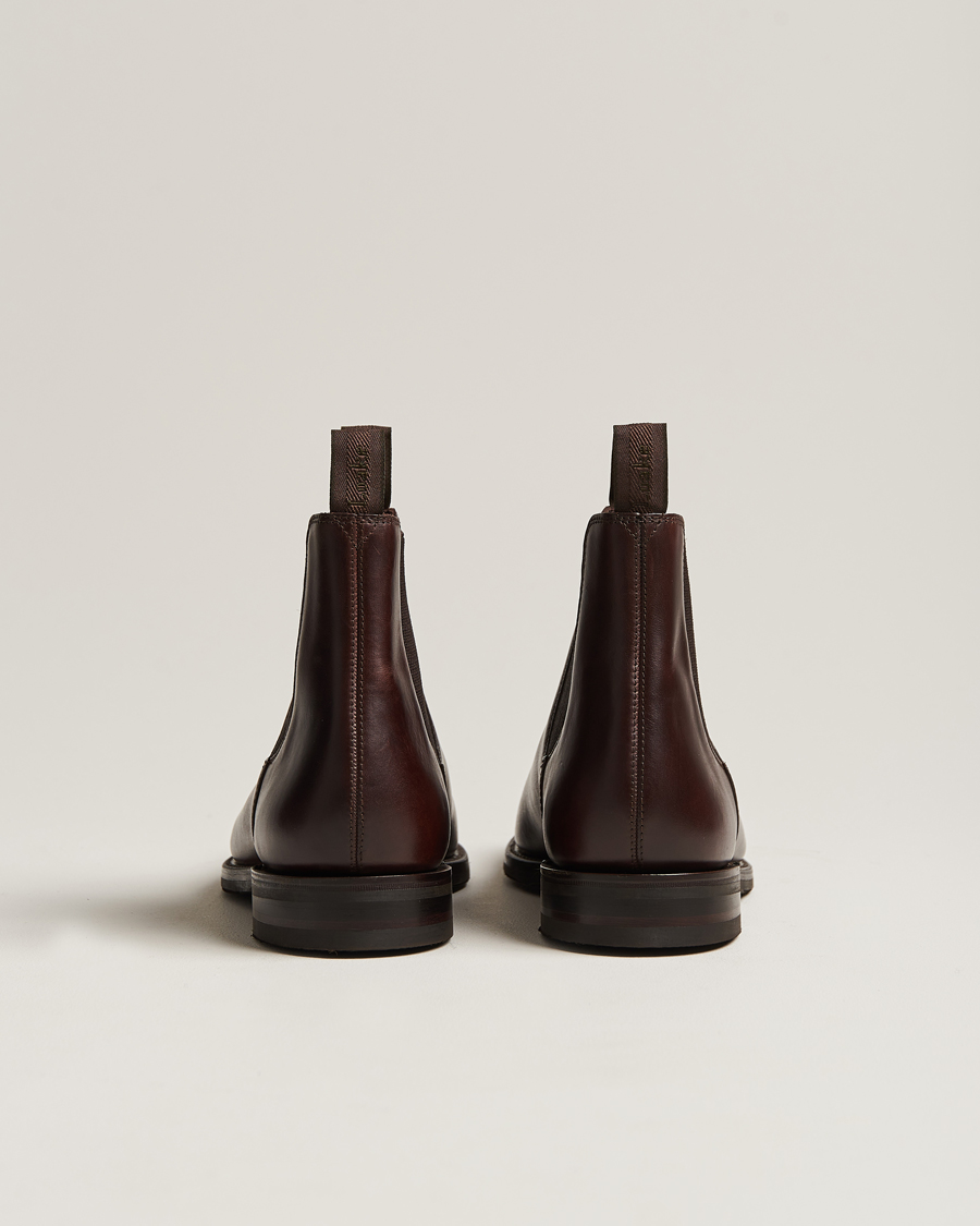 Homme | Bottes | Loake 1880 | Emsworth Chelsea Boot Dark Brown Leather