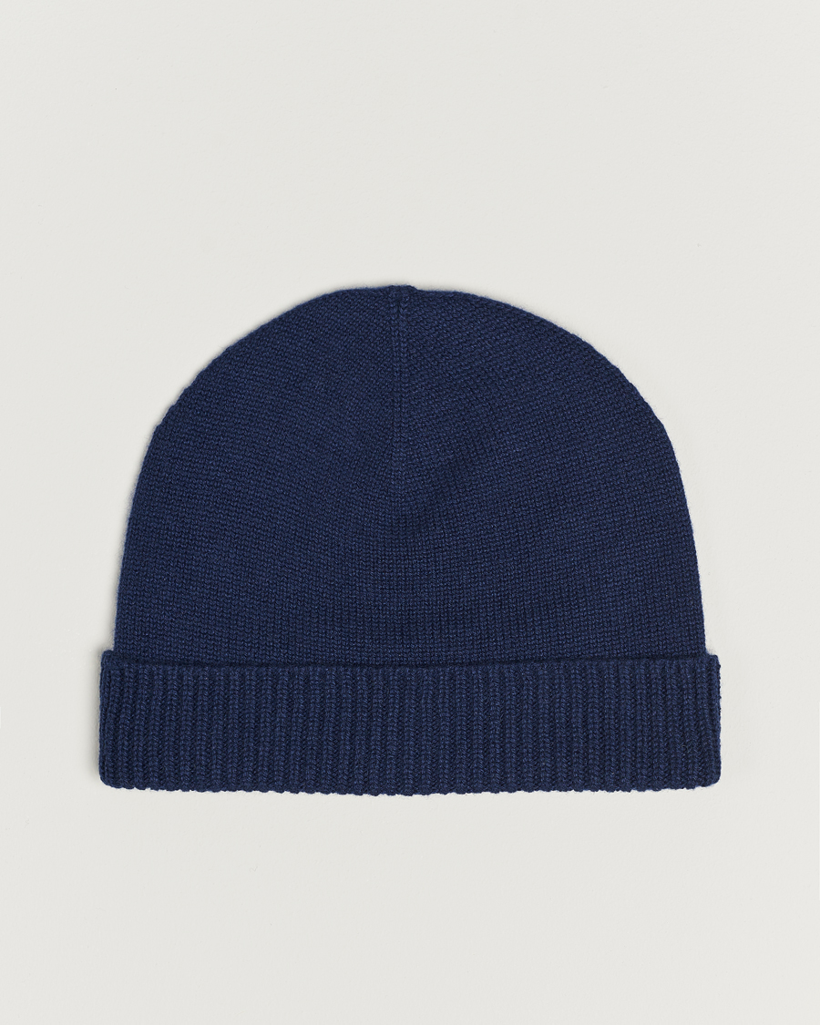 Homme | Kiton Cashmere Beanie Navy | Kiton | Cashmere Beanie Navy