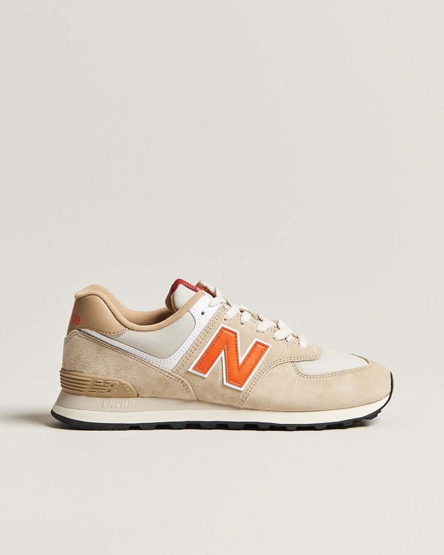Homme | New Balance 574 Sneakers Bone | New Balance | 574 Sneakers Bone