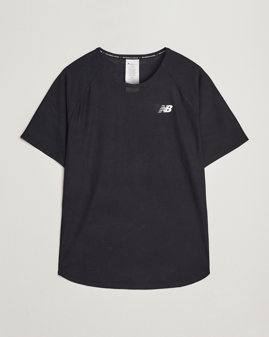 Homme | T-shirts | New Balance Running | Q Speed Jacquard T-Shirt Black