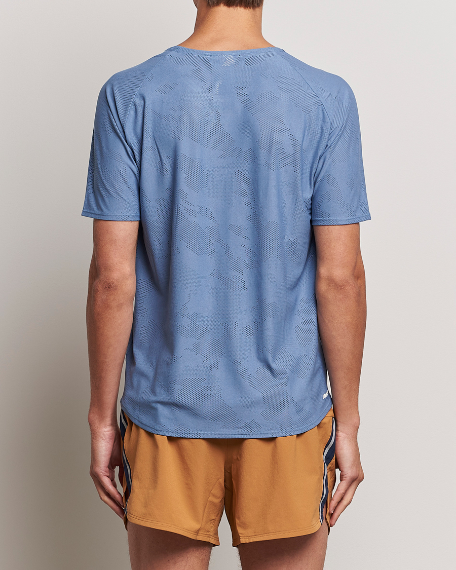 Homme | T-shirts | New Balance Running | Q Speed Jacquard T-Shirt Mercury Blue