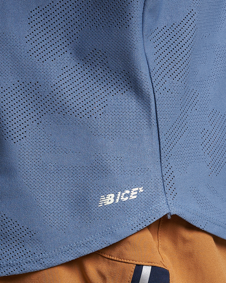 Homme | T-shirts | New Balance Running | Q Speed Jacquard T-Shirt Mercury Blue