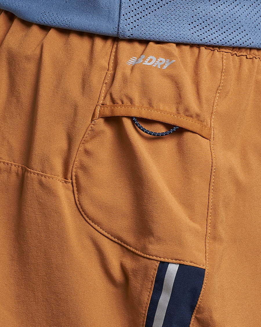 Homme | Shorts | New Balance Running | Impact Run 5 Inch Shorts Tobacco
