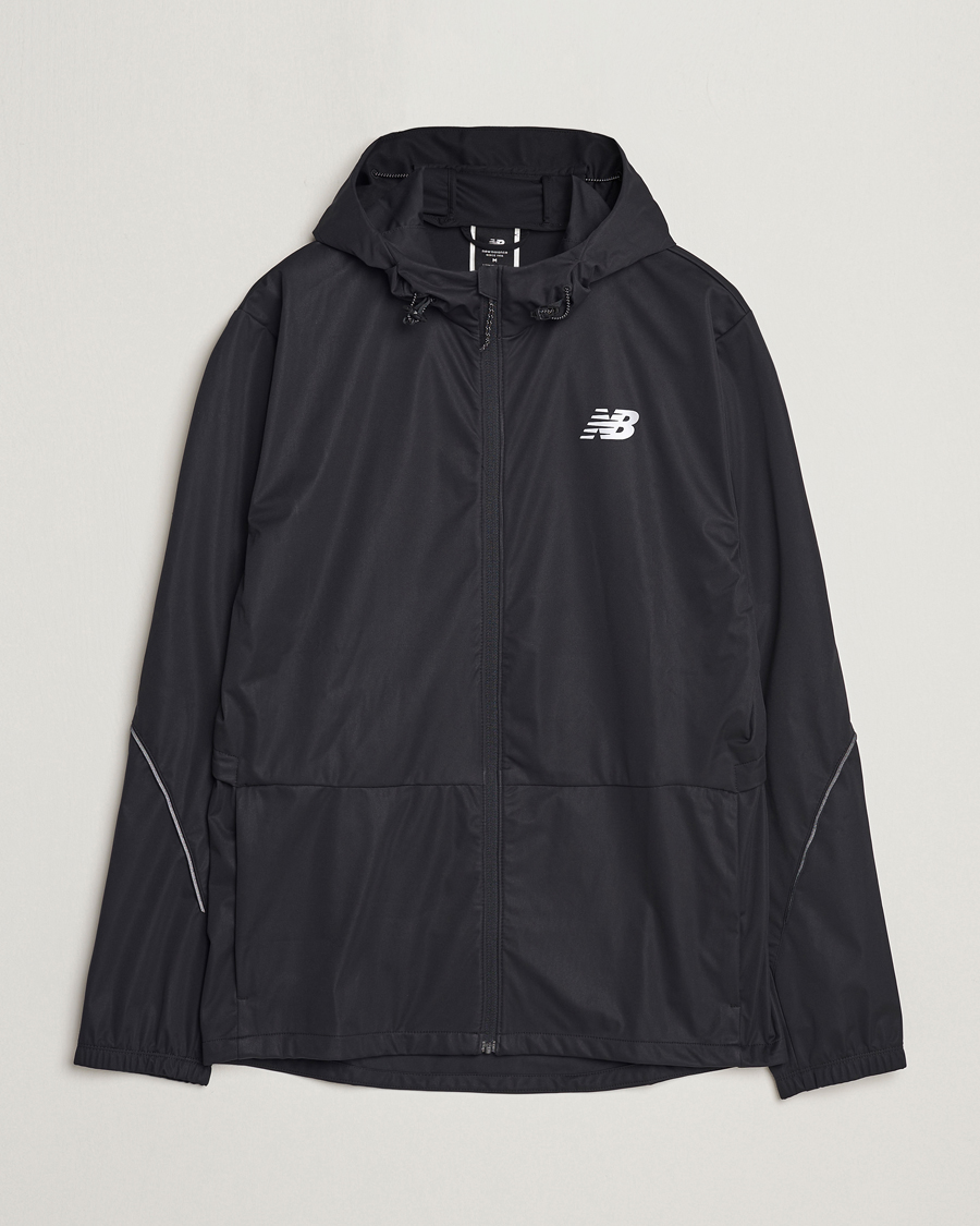 Homme | Manteaux Et Vestes | New Balance Running | Impact Run Water Defy Jacket Black