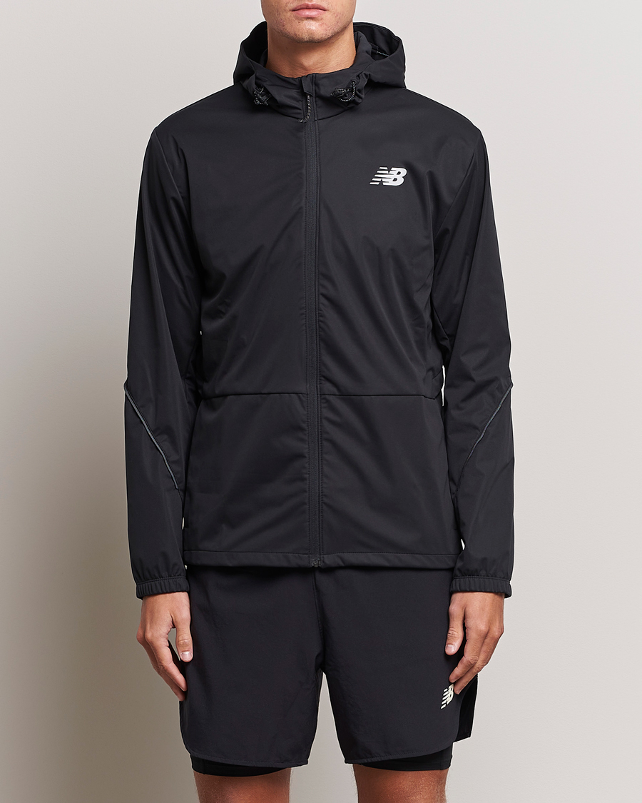 Homme | Manteaux Et Vestes | New Balance Running | Impact Run Water Defy Jacket Black