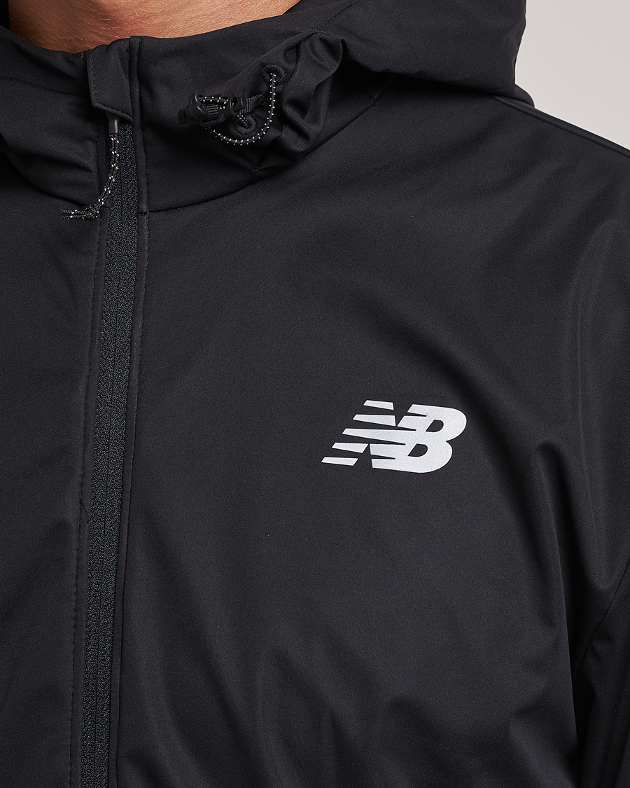 Homme | Manteaux Et Vestes | New Balance Running | Impact Run Water Defy Jacket Black