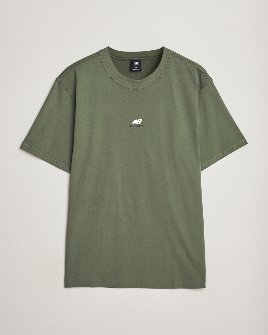 Homme | T-shirts | New Balance | Athletics Graphic T-Shirt Deep Olive Green