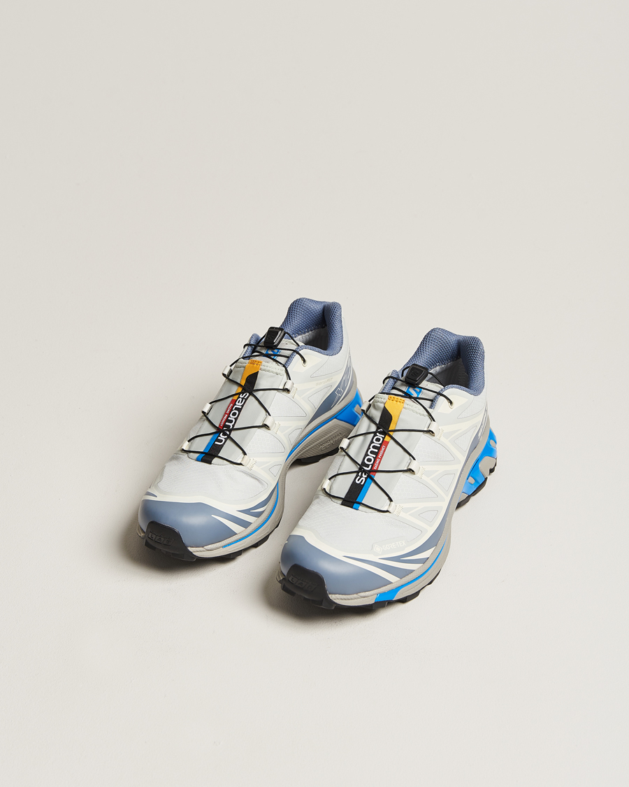 Homme | Salomon XT-6 GTX Sneakers Metal/Flintstone | Salomon | XT-6 GTX Sneakers Metal/Flintstone