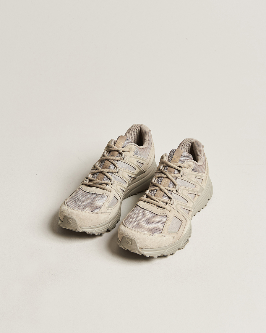 Heren | Salomon X-Mission 4 Sneakers Vintage Khaki | Salomon | X-Mission 4 Sneakers Vintage Khaki