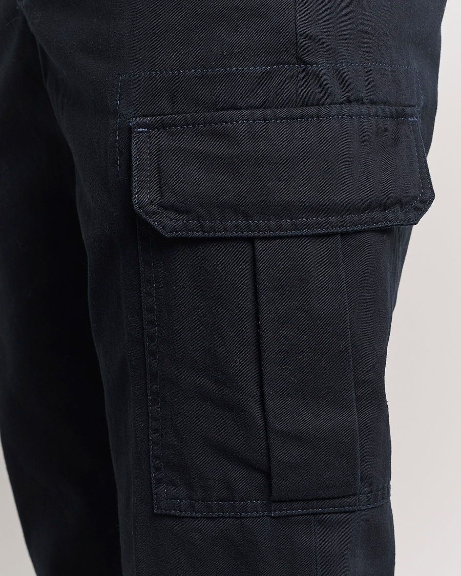 Homme | Pantalons | Incotex | Slim Fit Cargo Pants Navy