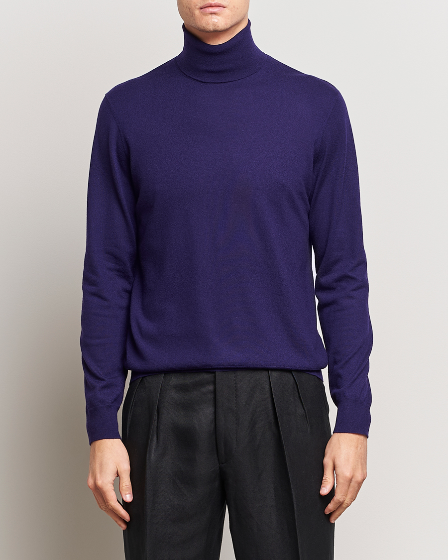 Homme | Pulls Et Tricots | Ralph Lauren Purple Label | Cashmere Jersey Rollneck Purple