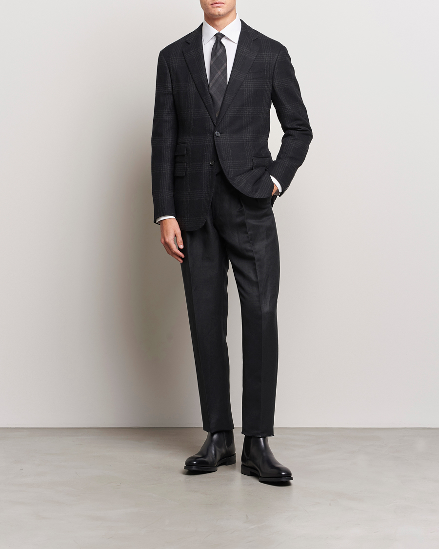 Homme | Blazers | Ralph Lauren Purple Label | Breasted Sportscoat Black