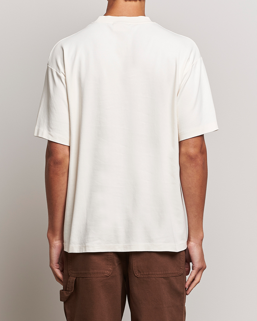 Heren | T-shirts | Drôle de Monsieur | Voyage T-Shirt Cream