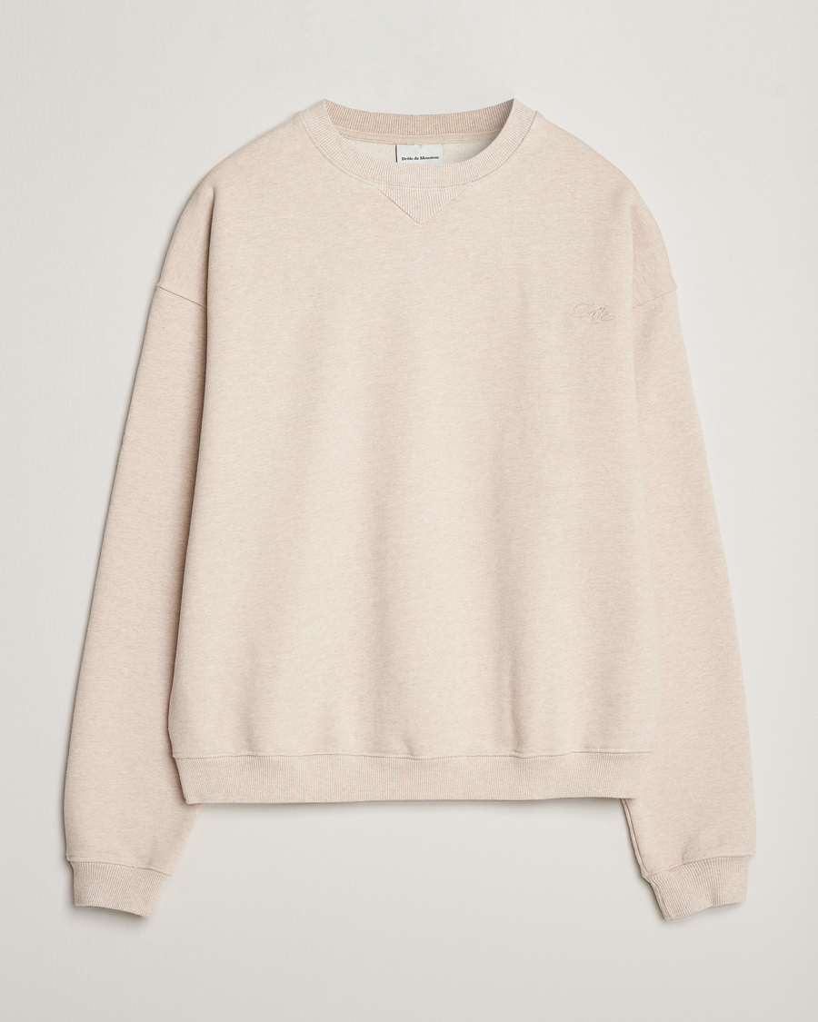 Homme | Pulls Et Tricots | Drôle de Monsieur | Signature Sweatshirt Beige