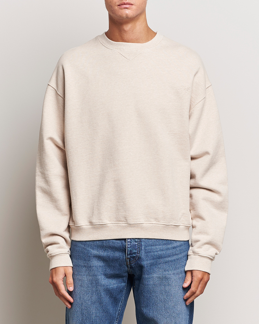 Homme | Pulls Et Tricots | Drôle de Monsieur | Signature Sweatshirt Beige