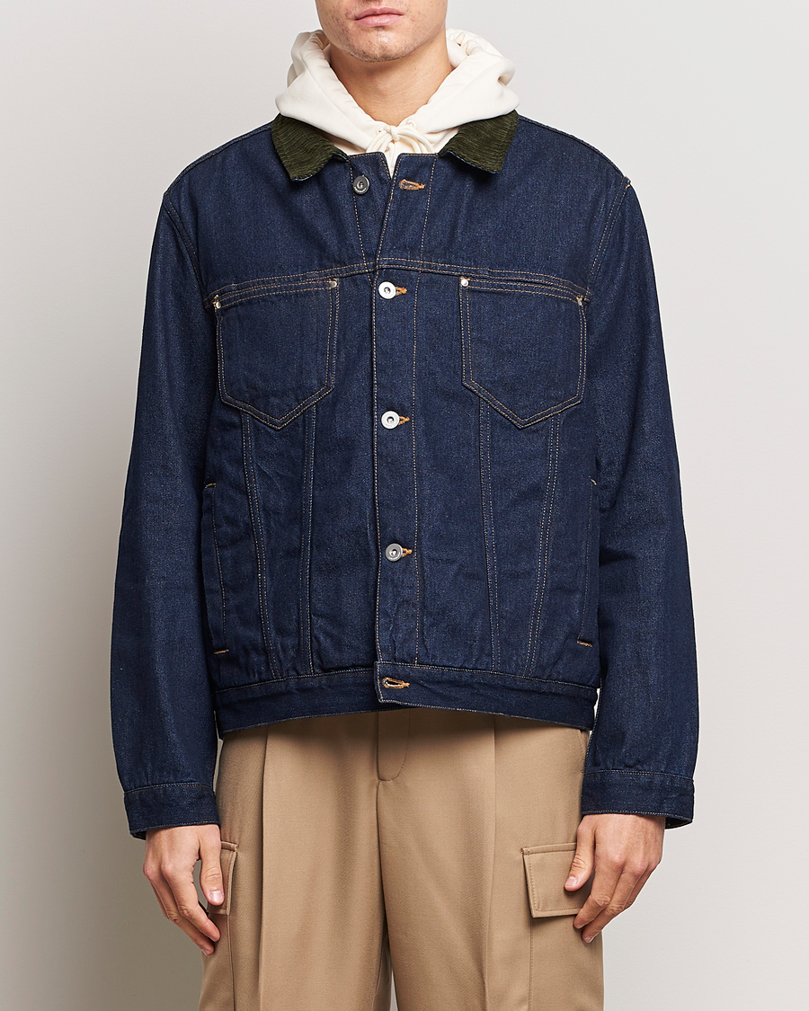 Homme | Manteaux Et Vestes | Drôle de Monsieur | Jean Brut Jacket Navy