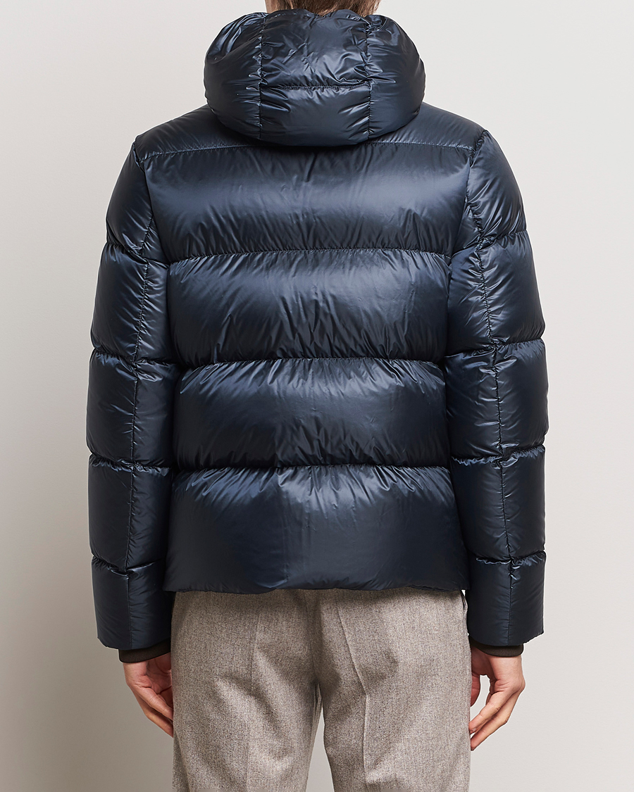 Homme | Manteaux Et Vestes | Herno | Ultralight Nylon Down Jacket Navy