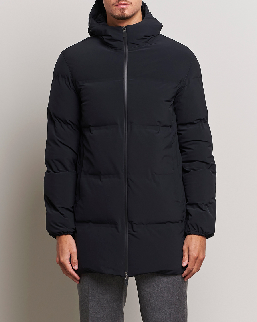 Homme | Manteaux Et Vestes | Herno | Laminar Stretch Nylon Down Coat Navy