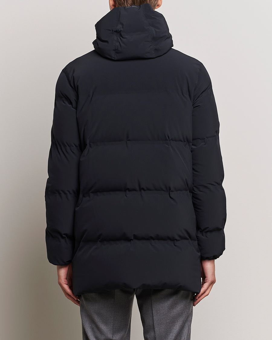 Homme | Manteaux Et Vestes | Herno | Laminar Stretch Nylon Down Coat Navy