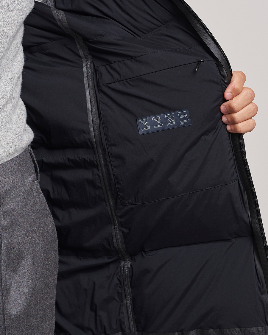 Homme | Manteaux Et Vestes | Herno | Laminar Stretch Nylon Down Coat Navy