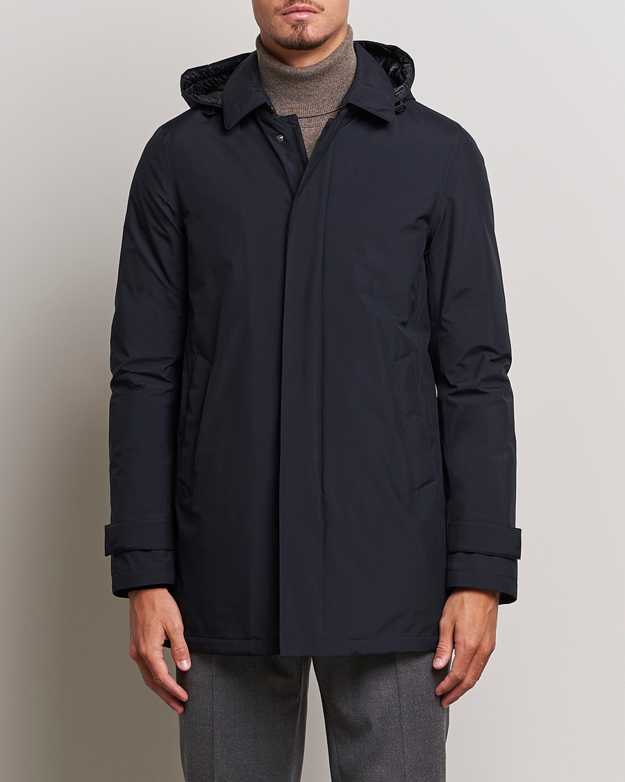 Homme | Manteaux Et Vestes | Herno | Laminar Goretex Down Coat Navy