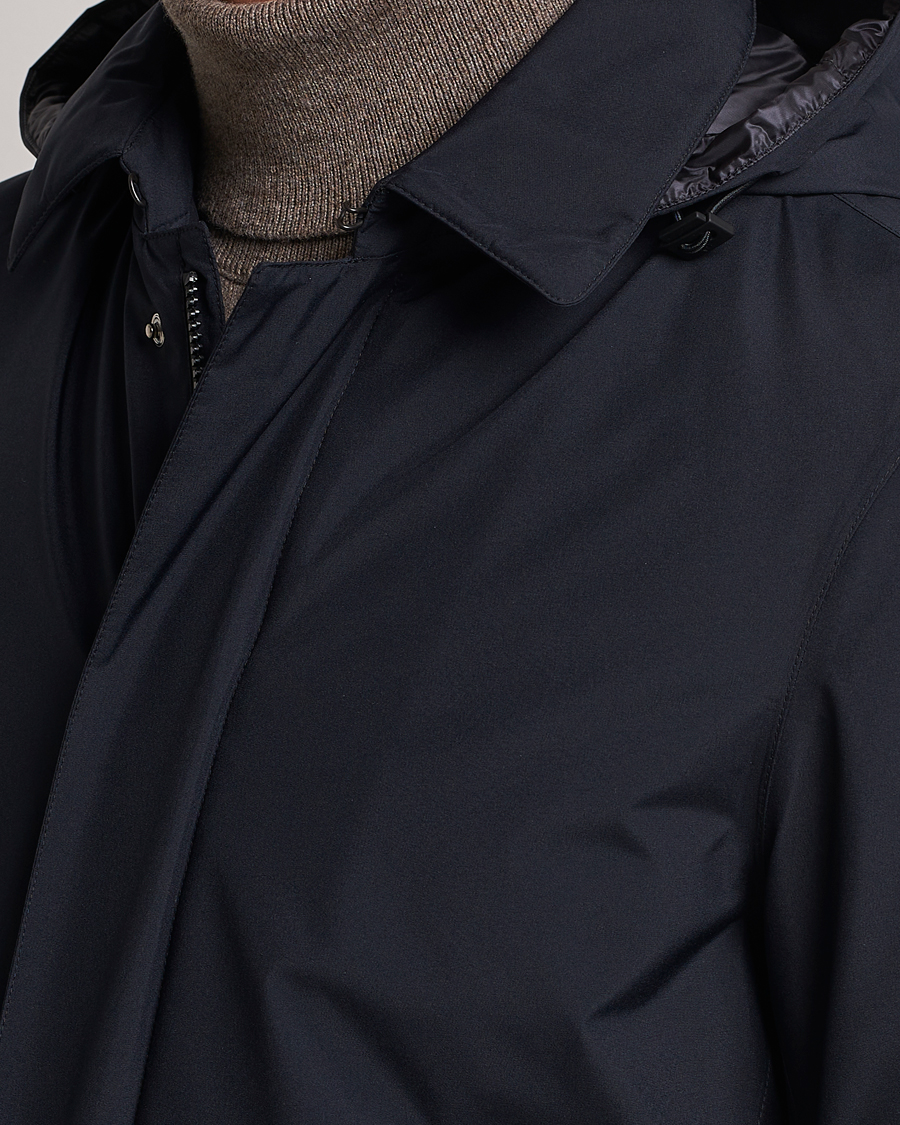Homme | Manteaux Et Vestes | Herno | Laminar Goretex Down Coat Navy