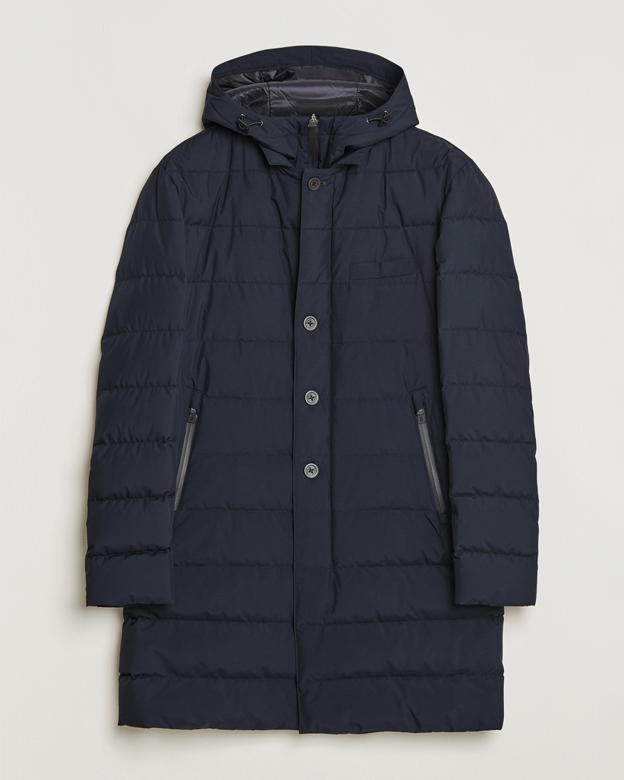 Homme | Manteaux Et Vestes | Herno | Laminar Down Coat Navy